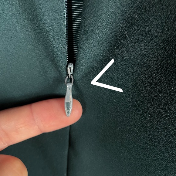 Adam‎ Lippes Green Jumpsuit Long Sleeve Wide Leg Crepe Career Casual Sz 6 - Picture 16 of 16